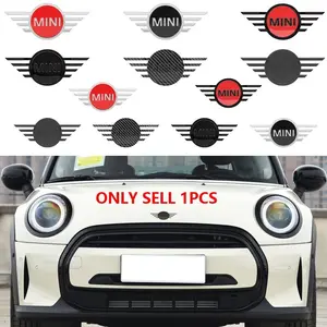 ABS Car Front Rear Logo Metal Sticker Auto Engine Hood Cover Badge For Mini Cooper JCW Works R56 R50 F54 F55 F56 F57 F60 R52 R53 R55