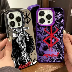 Hard Phone Case for iPhone 17 Air 16 15 14 13 12 11 Pro Max Plus  Anime Berserk Guts