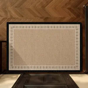 Soft Breathable Rug Mat, Fast Drying Anti-Slip Design, Easy Daily Cleaning, Non-Shrinkage, Modern Style Floor Covering, Living Room Rug, Area Rug