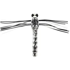 Lunkerhunt Dragonfly Fishing Lures | Most Realistic Weedless Fishing Lure | Great Top Water Fishing Lure with Double Skirted Wings | Perfect for Bass, Trouth and Pike, Weedless Bait