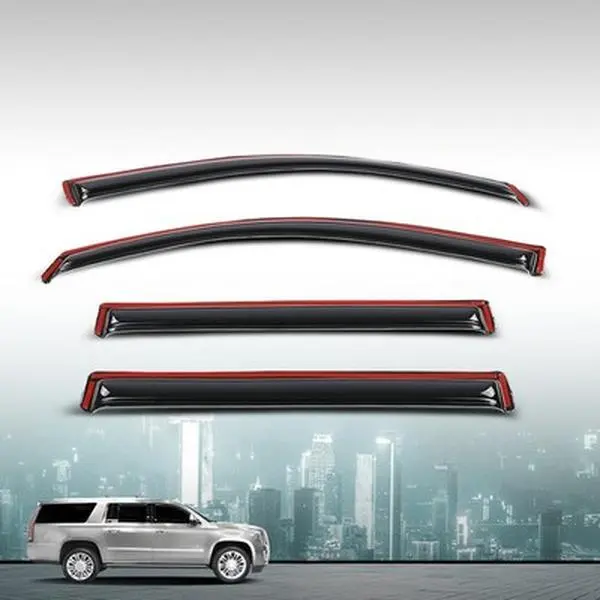Fit For 2015-2020 Escalade ESV/Yukon XL/Suburban Rain Guards Window Visors