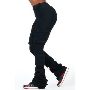 Phoebe Black Super Stacked Jean