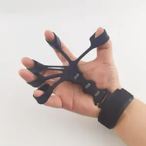 Five-Finger Grip Strength Trainer, Adjustable Resistance Wrist Puller, Ergonomic Design, Portable Gym & Rehabilitation Training Tool, Hand Grip Strengthener