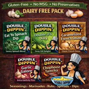 Double Dippin "Dairy Free 5 Pack"