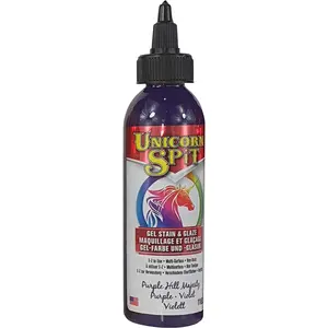 Unicorn Spit Concentrated Gel Stain and Glaze Purple Hill Majesty 4.0 Fl Oz