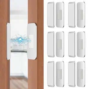 6-Pack Ultra-Thin Magnetic Cabinet Catch: No-Drill Strong Adhesive Cabinet Magnets, Stainless Steel Magnetic Door Latches for Kitchen Cupboard, Closet, Drawers & RV – Keep Doors Closed Securely