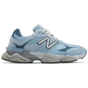 NEW BALANCE 9060 U9060EED Men's Athletic Sneakers in Chrome Blue - Chunky, Comfortable, Versatile for Everyday Wear & Walking