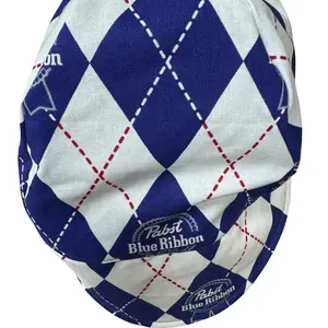Blue Ribbon Welding cap 100% Cotton Made to Order