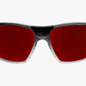 MANA MA104RM Bomber Eyewear Red Tint Shades - Wide-Width Design for Jobsite & Waves - Perfect Style for Everyday Use