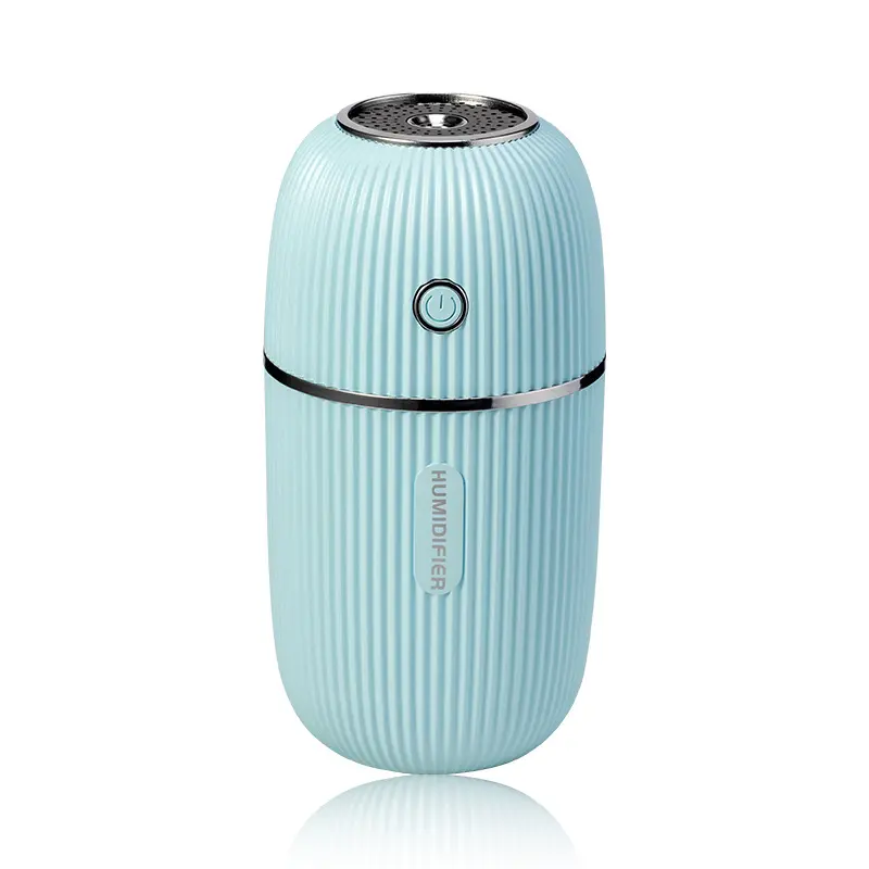 Ultra-Quiet Miniature Portable Air Purifier Humidifier - USB Port, 78x150mm Silent Sleep Aid Diffuser, Non-Toxic, Car Cup Holder-Fit, Humidifier Battery Model Pink, Home & Office Desktop Use