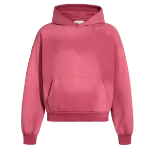 Vintage Washed Hoodie - Peach