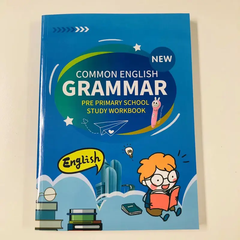 Hatwoo English Practice Workbook, Skill Sharpeners Grammar and Punctuation Workbook, Singular and Plural Nouns, Possessive Adjectives, Pronoun, Sentence Structure, Fun Activities, Homeschool, Practice