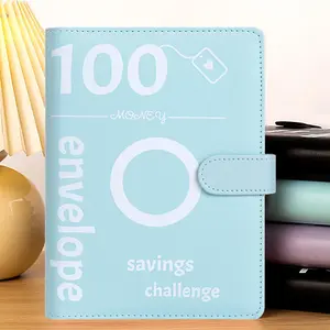 Valentine's Day Gift 100 Day Savings Challenge Book 100Envelope Challenge Binder Couple Challenge Event Notepad Savings Folder With Cash Envelopes