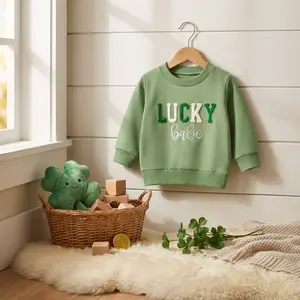Toddler Baby Girl's Long Sleeve Ruffle Sweatshirt Tops - Basic Solid Color Oversized Sweater Shirts for Kids Fall Clothes Cozy Warm Casual Outfit Playwear Everyday Wear Comfortable Soft Fabric