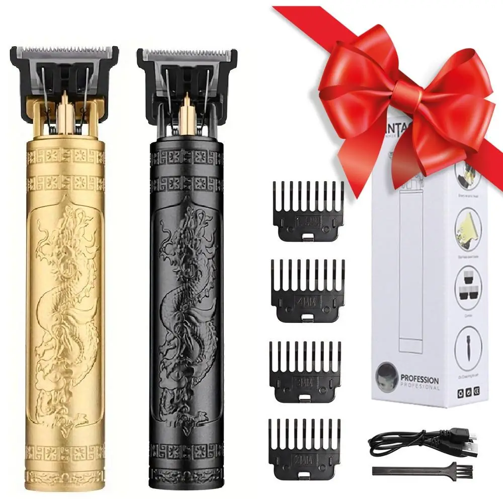 Electric Hair Clipper, 1 Set Rechargeable Hair Trimmer Kit, Professional Hair Shaver for Men, Barber, Stylist, Barbershop, Salon, New Year Gifts, Vale