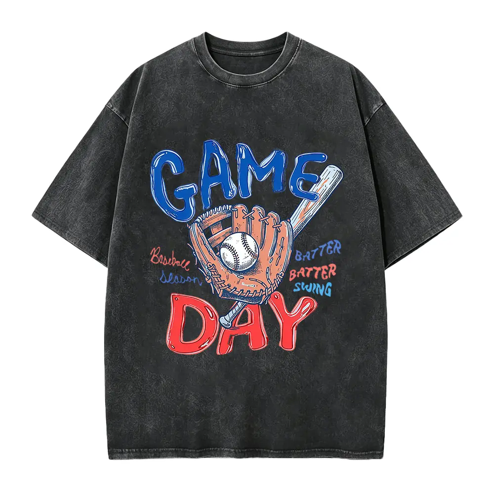 Baseball Game Day T-Shirt, Gameday Doodle Baseball Tee, Trendy Women's Baseball Shirt, Sports Mom Shirt, Game Day Tee