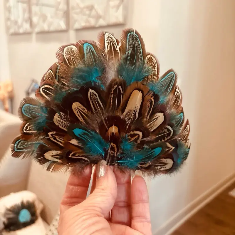 Feather trucker hats