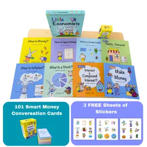 Little Economists Bundle: Books 1 to 8 + Smart Money Conversation Cards