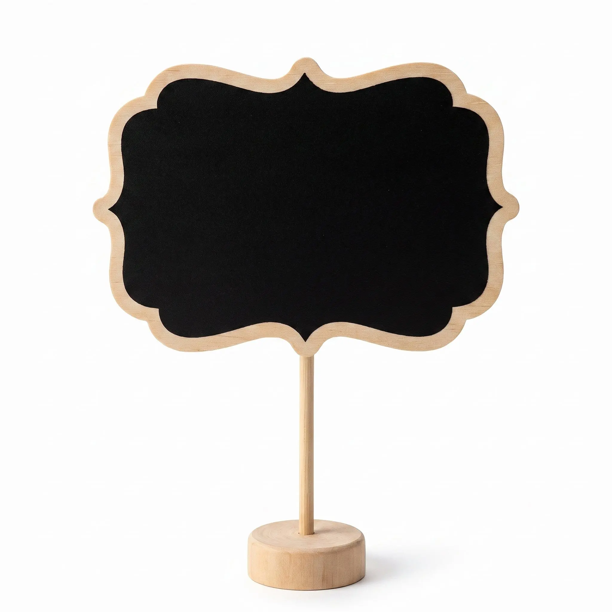 Elegant Standing Wood Chalkboard Sign