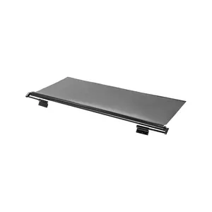 VEVOR Camper Awning Fabric Replacement, 1 to 8', Weatherproof Durable Slide Topper Awning with Bracket, Heavy Duty Slide Topper Awning with Stainless Steel Material, Fit for RV Motorhome(Black)