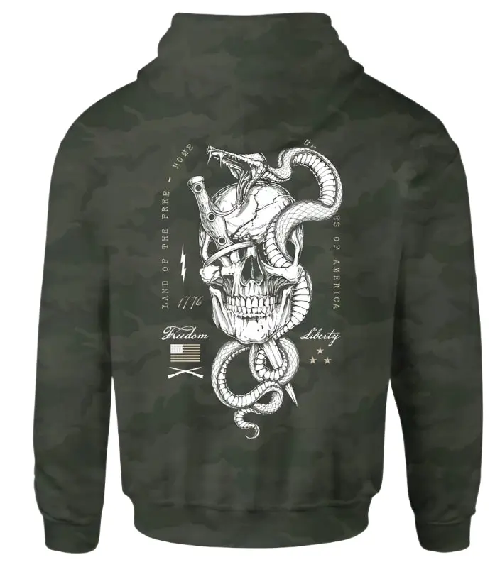 Howitzer Men's Gothic Graphic Hoodie with Unique Artwork, Premium Fit Pullover in Ultra-Soft Cotton Fleece, Drawing, Sweatshirts, Tops, Long Sleeve