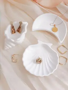 Gypsum Jewelry Tray, Style Influencer Storage, Butterfly Knot Plate, Jewelry Display Decor, Photo Prop, Stylish Accessory Organizer