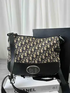 Pre-owned Dior As Shown Shoulder Bags Trotter shoulder bag in canvas MR19022026Z884