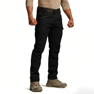 HOMUG Men's Lightweight Casual Work Pants, Men's Tactical  Mountaineering Pants, Durable Multi-Functional Pockets, Horse-Faced Cuffs, Suitable for Spring and Autumn Wear（Please order according to the size chart） SpringStatements  Menswear Outdoor