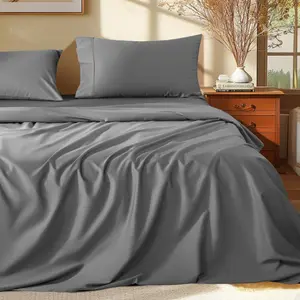 Luxury Egyptian Cotton Queen Sheets - 1000 Thread Count. Shilucheng Queen Sheets.
