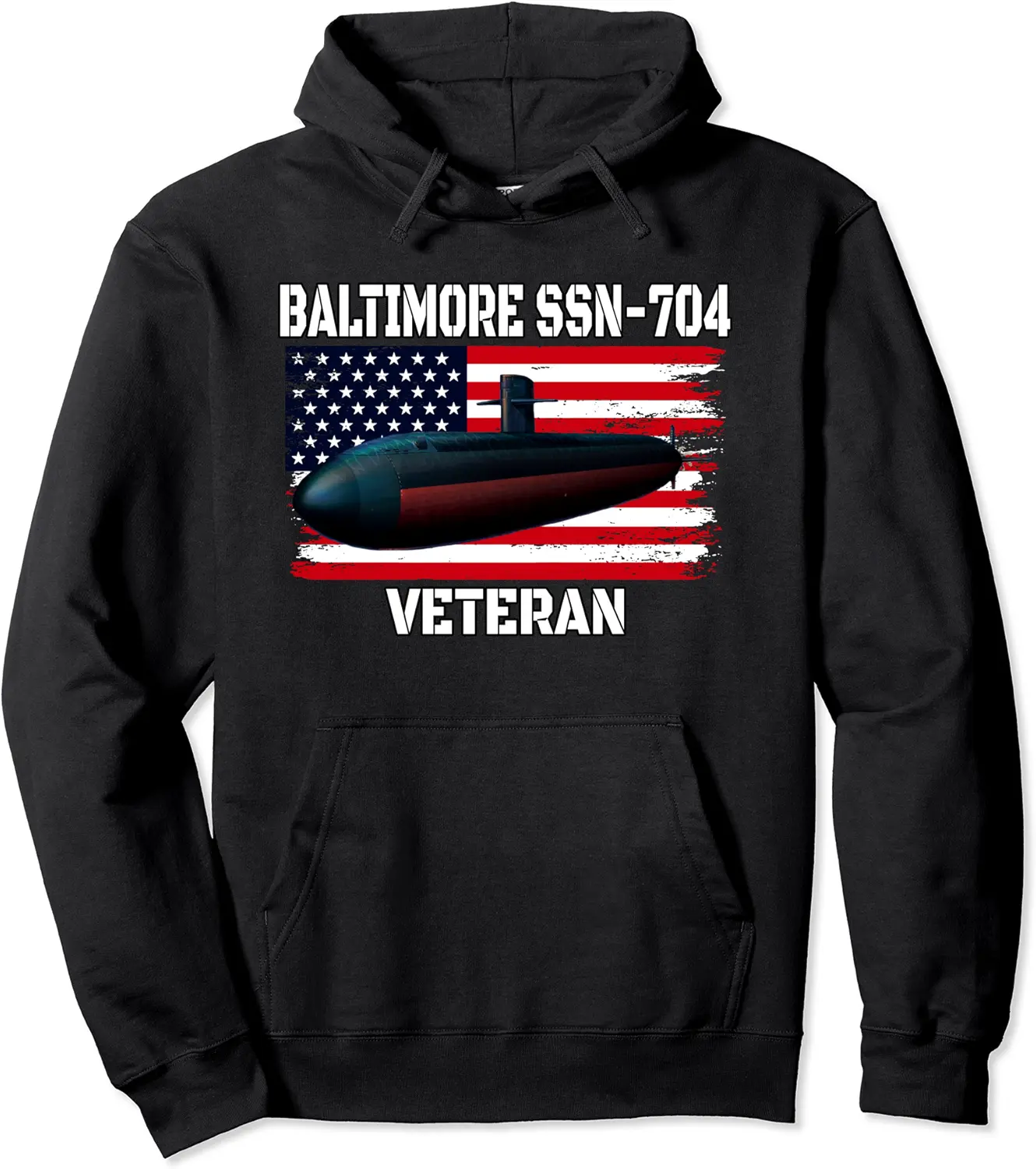Submarine USS Baltimore SSN-704 Veteran Grandfather Dad Son Pullover Hoodie - Janessaho Shop 75B0D9H7S185