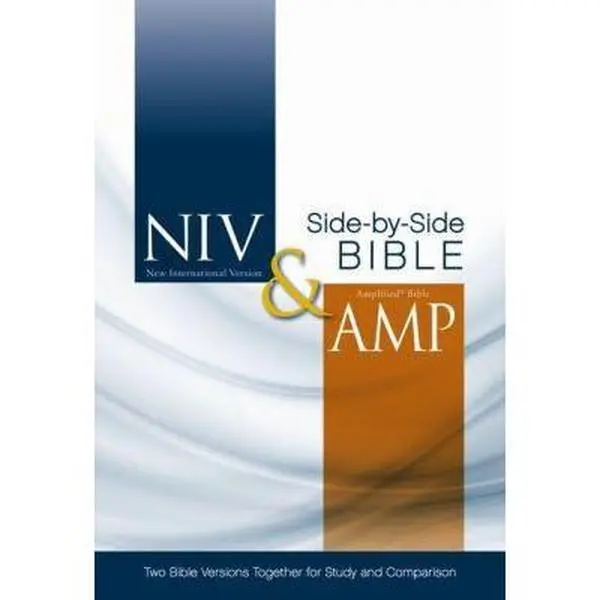 USED Book - NIV, Amplified, Parallel Bible, Hardcover: Two Bible Versions Together for Study and Comparison by Zondervan (Hardcover) - english