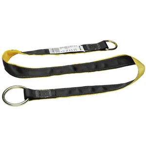 6 ft. Cross Arm Strap with Web, O-Ring, D-Ring - This cross arm strap provides a secure and versatile anchorage solution for fall protection systems.
