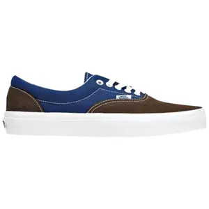 Vans Mens Blue Era 'Brown Estate' Sneakers, VN0QFK7SY