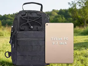 Tactical Outdoor Shoulder Bag,Outdoor Tactical Sling Backpack, Military-Style Crossbody Shoulder Bag for Daily EDC and Outdoor Sports