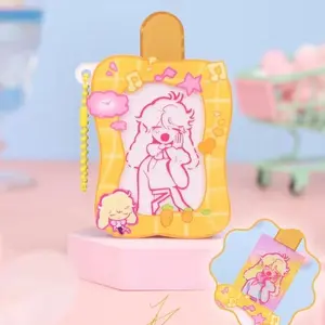 New Sale Genuine Alien Stage Rabbit Series Acrylic Ice Cream Charm Ivan Till Desktop Decoration High Quality Birthday Gifts