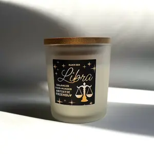 Libra Zodiac Candle