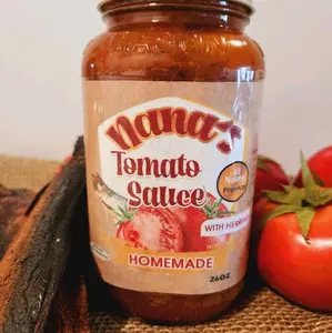 Nana's tomato sauce Natural Sugar Free Dairy Free Homemade Dip