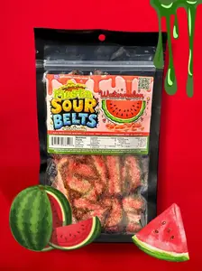 Fiesta's Candy Sour Watermelon Belts