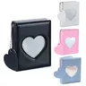Small Photo Album Book with 32 Pockets, 3" Mini Pockets Photo Card Album, Kpop Photo Protector Sleeves for Home & Office & School, Gift Organizer