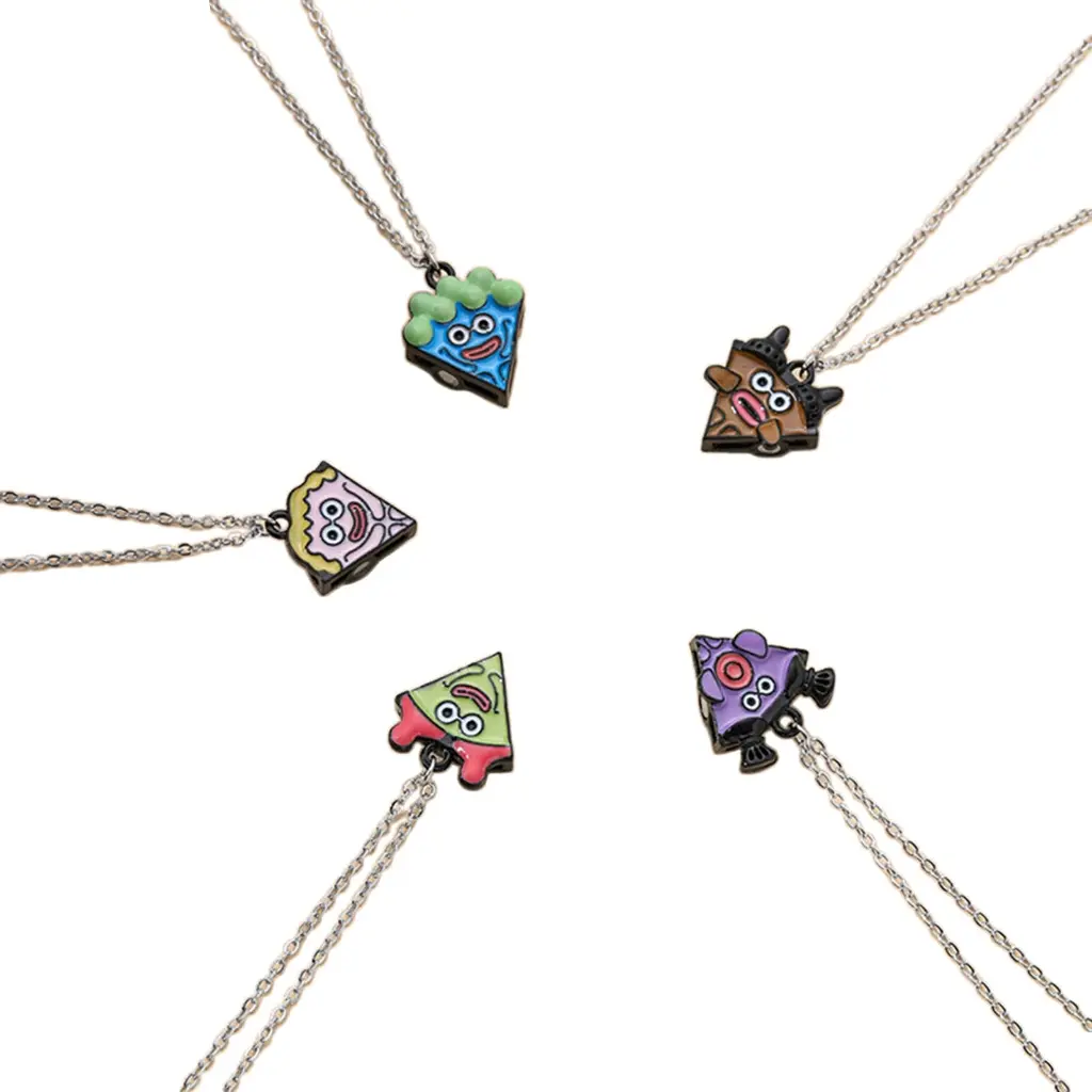 Best Friend Pizza Pendant Necklace Magnetic Necklace - TikTok Shop
