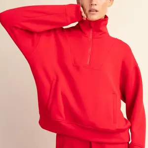Buttery Soft Quarter Zip Sweatshirt christmas apparel trendy sweatshirt