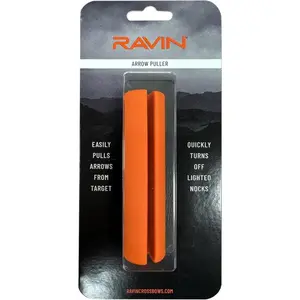 Lighted Nock Extinguisher & Arrow Puller with Comfortable Grip Design, Compact Orange Storage Tool For Target Arrows, Lighted Nocks