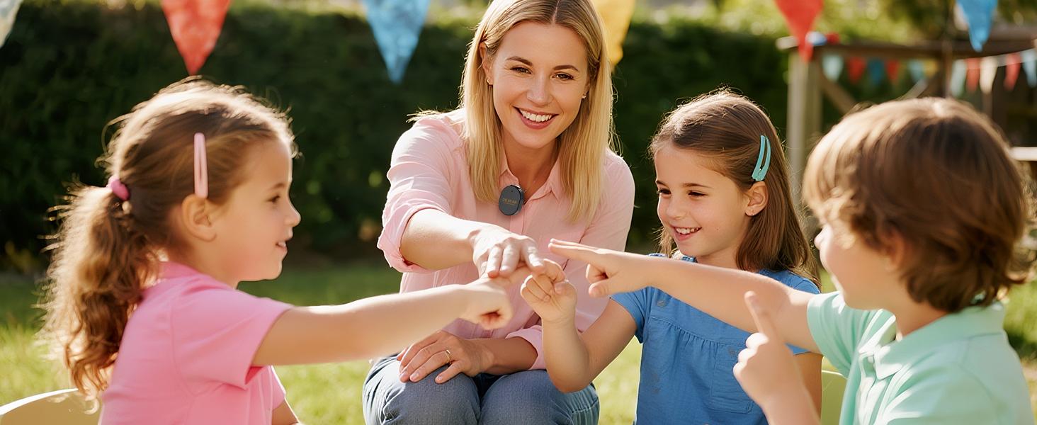 【COHYAN K28】 Voice Amplifier for Teachers with Wireless Lavalier Lapel Microphone Portable Bluetooth Microphone & Speaker, Rechargeable Bullhorn Megaphone for Classroom, Meetings, Yoga, Training, Tour Guides-Beige Black 【COHYAN K28】 Voice Amplifier for Teachers with Wireless Lavalier Lapel Microphone Portable Bluetooth Microphone & Speaker, Rechargeable Bullhorn Megaphone for Classroom, Meetings, Yoga, Training, Tour Guides-Beige Black