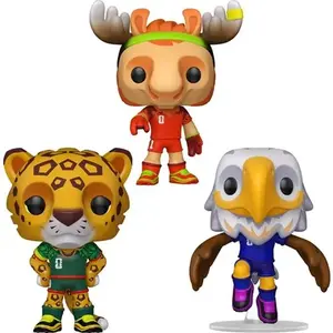 Funko Pop! Fifa World Cup Host Mascosts (Zayu, Clutch, Maple)