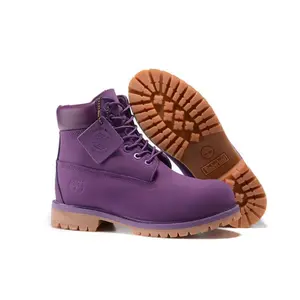 Timberland Youth 6″ Premium Boot Montana Grape Waterbuck TB0A1J8B GS Fashion Shoes New