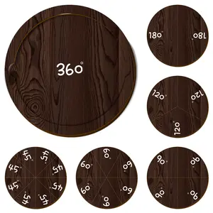 1pc Wooden Fraction Bar Tiles and Holder Circle Shaped, Interesting Fruit Pattern Designs, Learn to Count Learning Supplies Combination Board Set Math Teaching aid Number Sense, Learn to count, Number Sense