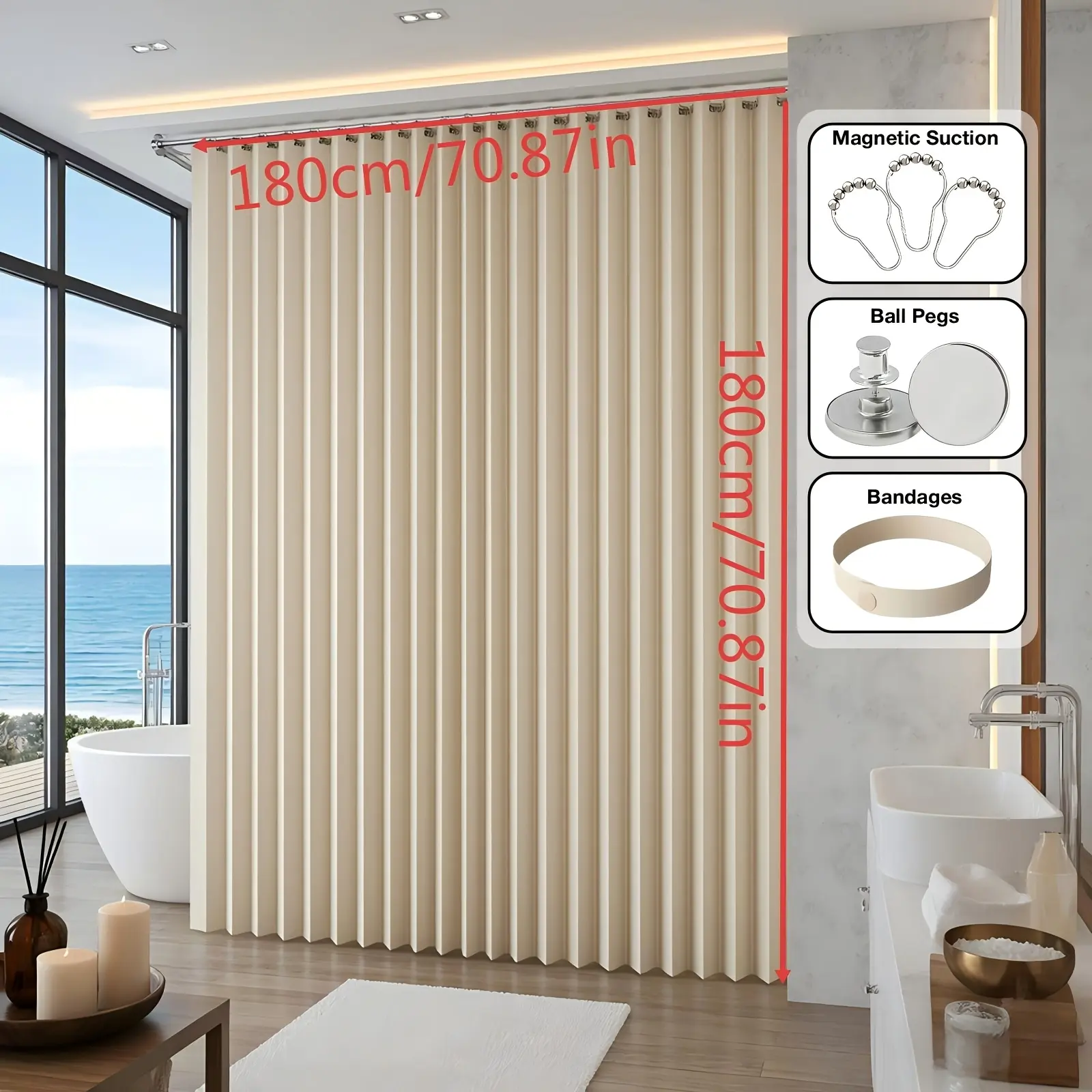 Off-white（180cm*180cm）