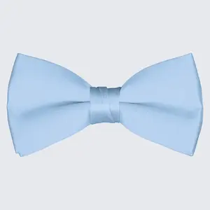 Boys Light Blue Bow Tie  for Kids Teen Children - Wedding
