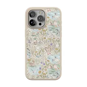 Casely iPhone 13 Pro Max Case | Waddle Path | Duck Pond | Align Soft-Touch Flexible Bumper Case | Compatible with MagSafe