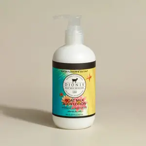 Dionis Water Flowers & Sea Salt Goat Milk Body Lotion - Lotion for All Skin Types